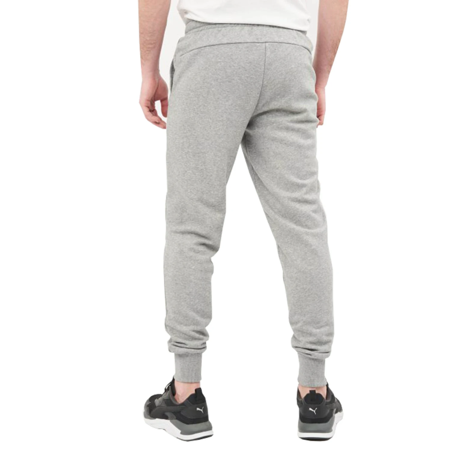 PUMA Ess 2 Col Logo Pants TR CL Herren Sporthose Trainings Hose Übergröße 586768 03 Grau 4 PUMA Ess 2 Col Logo Pants TR CL Herren Sporthose Trainings Hose Übergröße 586768 03 Grau – Bild 2