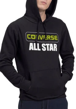 Converse Herren All Star Hoodie Sweatshirt 10023305 Schwarz