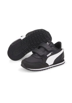 Puma Kinder ST Runner V3 NL V INF Unisex Kinder Sneaker Sportschuh 384903 Schwarz