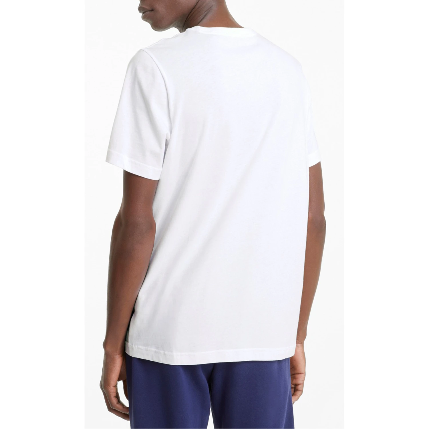 PUMA Herren ESS Essential Small Logo Tee T-Shirt Übergröße Weiss Bis 4XL 6 PUMA Herren ESS Essential Small Logo Tee T-Shirt Übergröße Weiss Bis 4XL – Bild 4