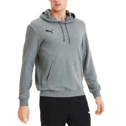 PUMA Herren TeamGOAL 23 Casuals Hoody Sweatshirt Pullover 656580 Grau -Sportbekleidung 71465410f78f64685ec6bee5cd97e227
