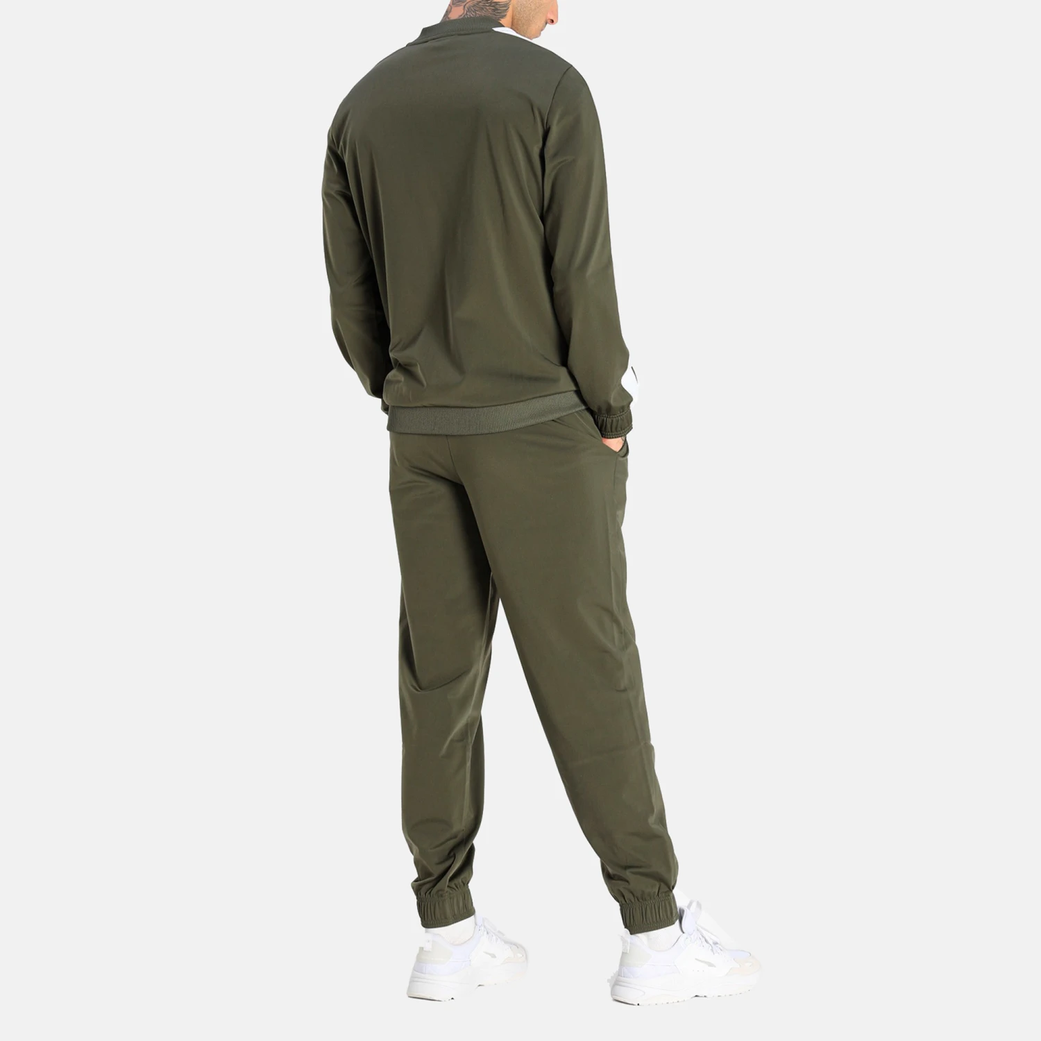 PUMA Herren Baseball Tricot Suit Trainingsanzug Jogginganzug 585843 Grün 4 PUMA Herren Baseball Tricot Suit Trainingsanzug Jogginganzug 585843 Grün – Bild 2