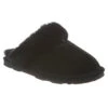BEARPAW Loki II Damen Pantolette Hausschuhe Lammfell 671W Black II