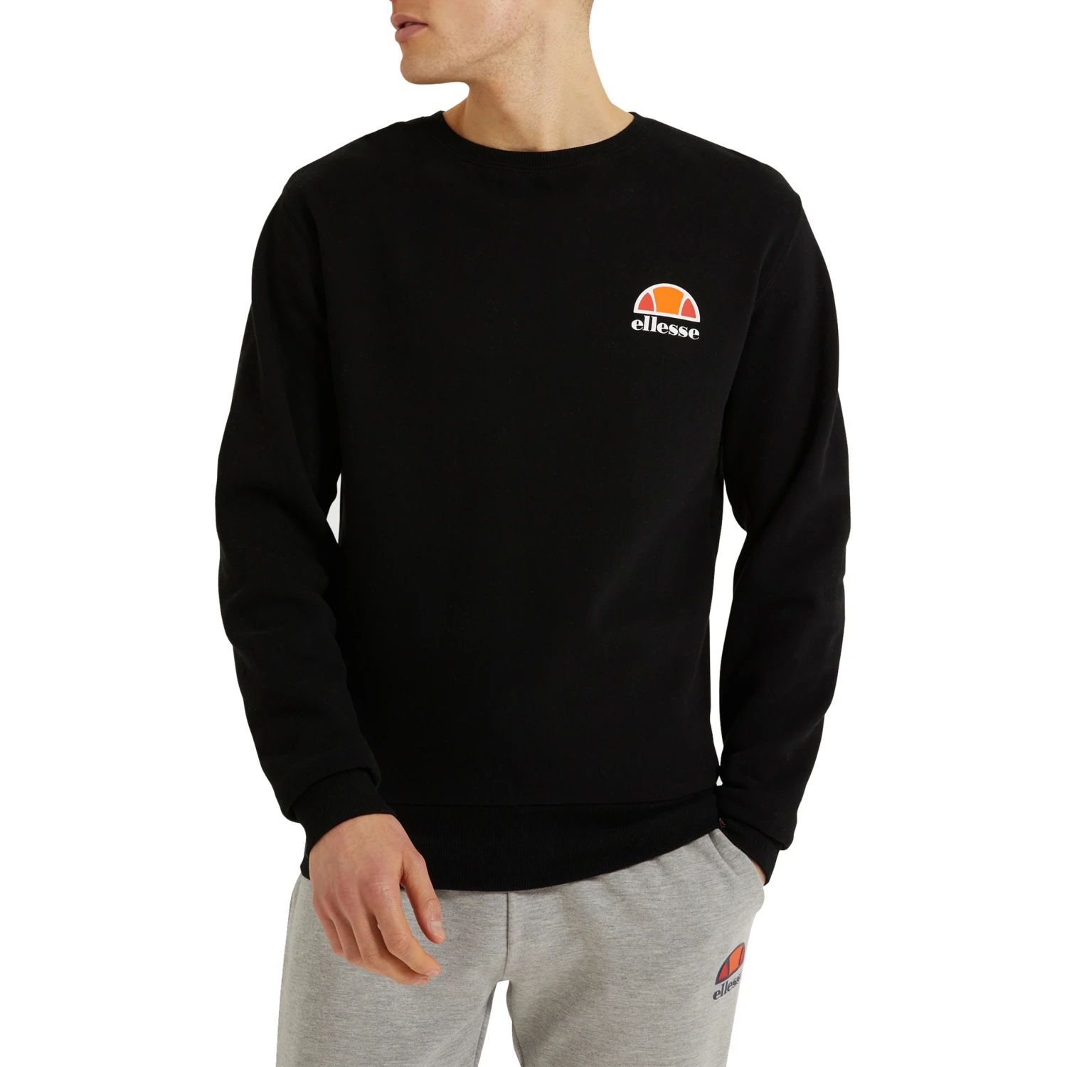 Ellesse Diveria Herren Sweatshirt SHS02215 Schwarz 3 Ellesse Diveria Herren Sweatshirt SHS02215 Schwarz