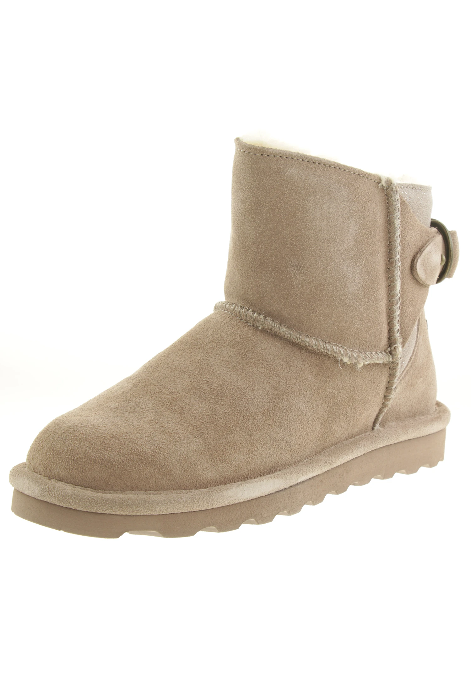 BEARPAW Betty Damen Winterstiefelette Lammfellstiefel Boots 2713W Beige 3 BEARPAW Betty Damen Winterstiefelette Lammfellstiefel Boots 2713W Beige