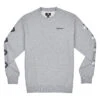 Converse Star Chevron Graphic Crew VGH Herren Sweatshirt Grau