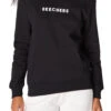 Skechers Signature Damen Pullover Hoodie WHD69 Schwarz