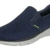Skechers Equalizer Double Play Herren Slipper Mokassin Slip On NVY -Sportbekleidung 7d678be53cda62f5ef5b18fd83278bd4