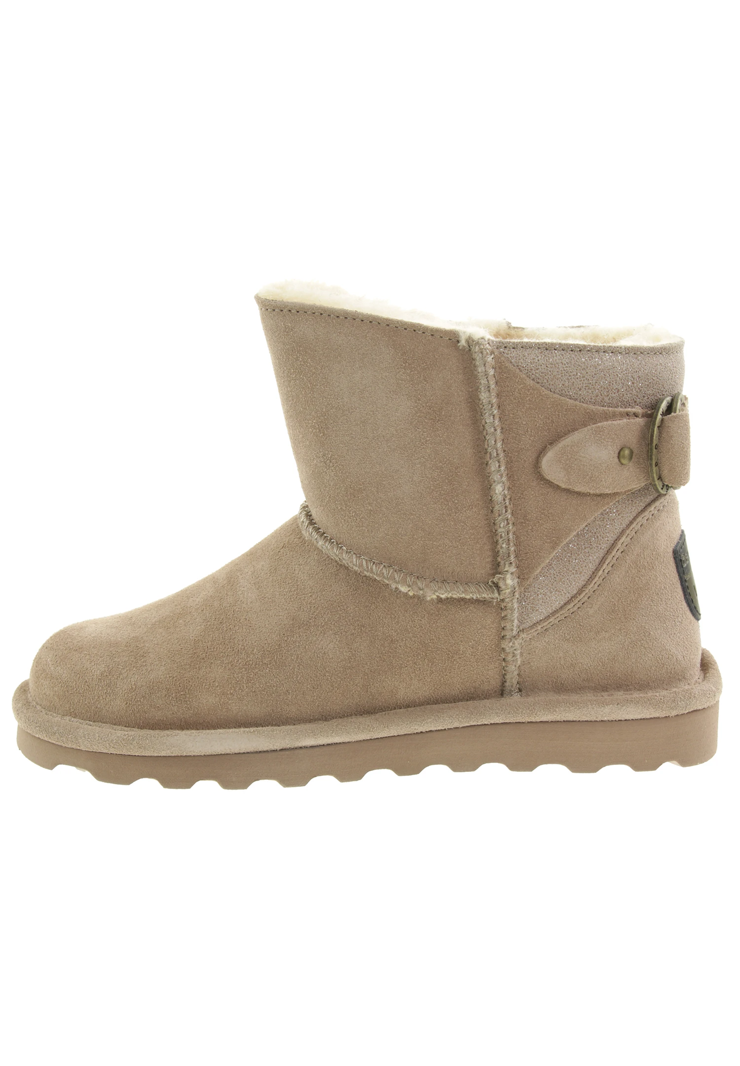 BEARPAW Betty Damen Winterstiefelette Lammfellstiefel Boots 2713W Beige 4 BEARPAW Betty Damen Winterstiefelette Lammfellstiefel Boots 2713W Beige – Bild 2