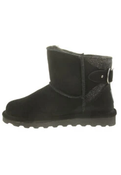 BEARPAW Betty Damen Winterstiefelette Lammfellstiefel Boots 2713W Schwarz -Sportbekleidung 8fbdc6acba130556ccb27a332fda3414