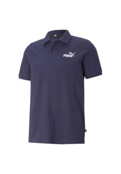 PUMA Herren ESS Pique Polo Shirt Blau 586674 06