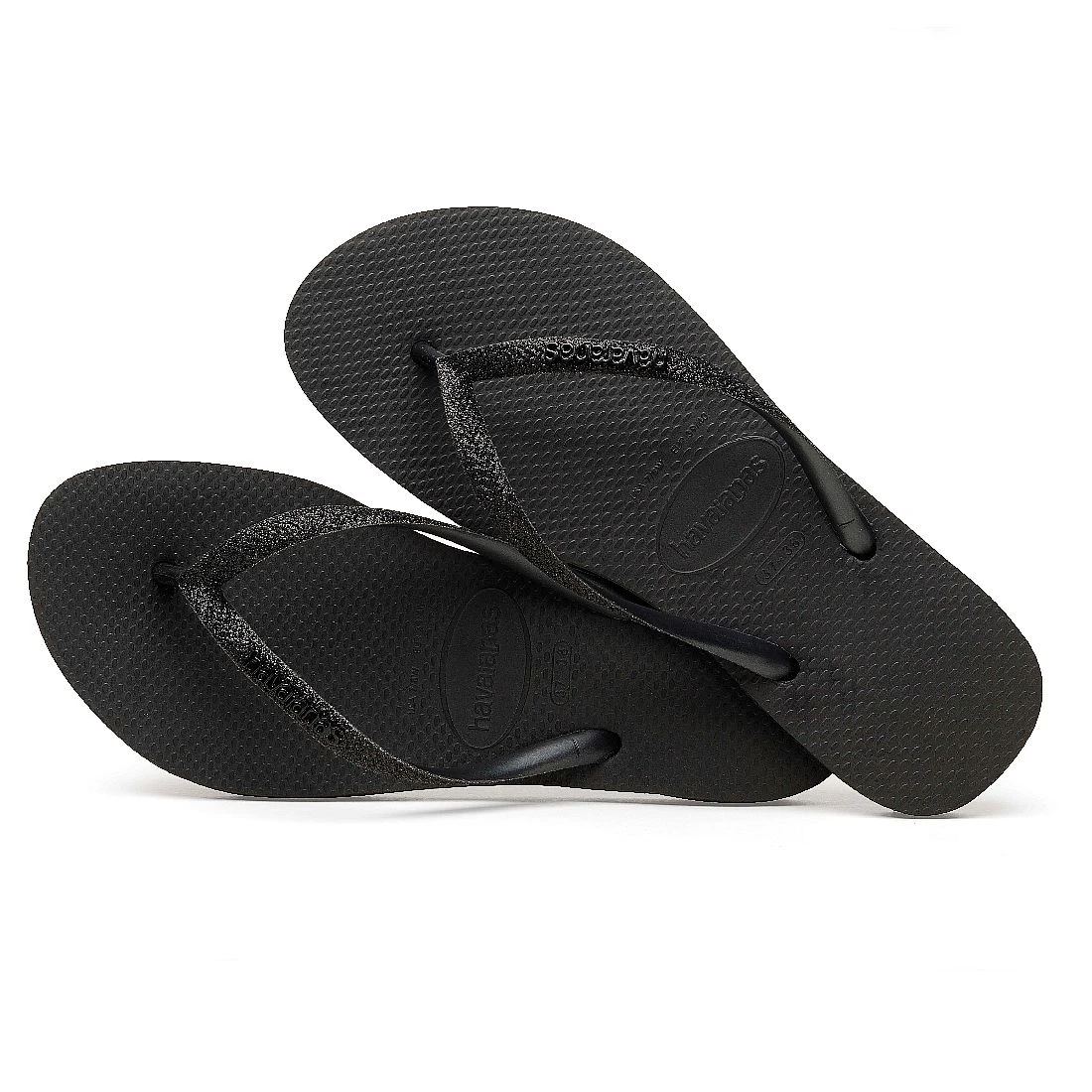 Havaianas H. SLIM Glitter FC Damen Sandale Zehentrenner Badelatsche 4143975 0090 Schwarz 6 Havaianas H. SLIM Glitter FC Damen Sandale Zehentrenner Badelatsche 4143975 0090 Schwarz – Bild 4