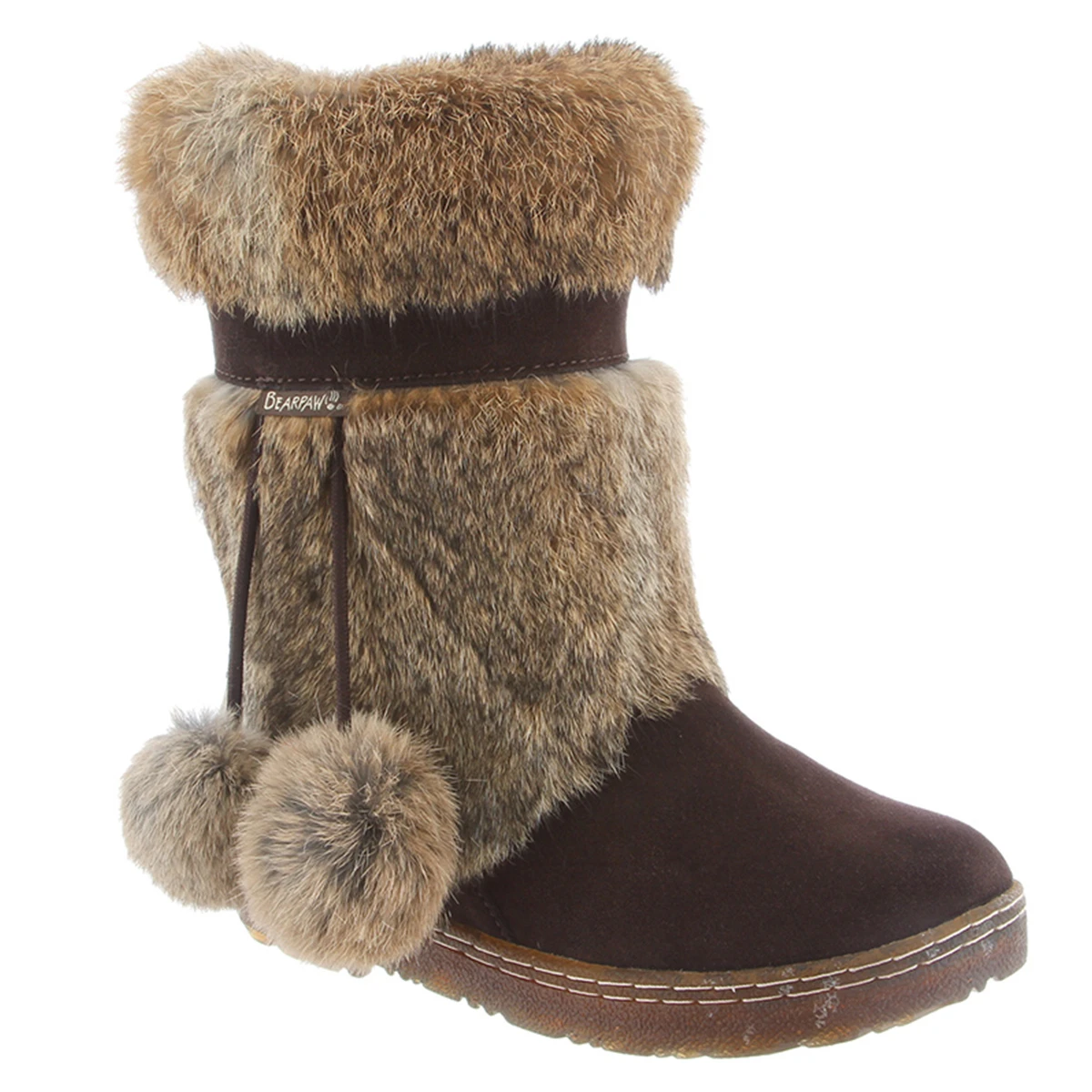 BEARPAW Tama II Damen Winterstiefel Fellstiefel Boots 1292W Chocolate 7 BEARPAW Tama II Damen Winterstiefel Fellstiefel Boots 1292W Chocolate – Bild 5