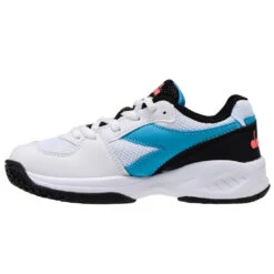 Diadora Kinder Unisex Challenge 3 JR Tennisschuh Hallenschuhe Weiß -Sportbekleidung a5325cc984156d99c439918ddc9de25d