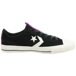 Converse STAR PLAYER OX Schuhe Sneaker Wildleder Schwarz 162567C -Sportbekleidung a69e1d2ae681ece0509d632cedf75346