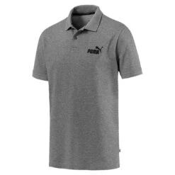 PUMA Herren ESS Pique Polo Shirt Grau 851759
