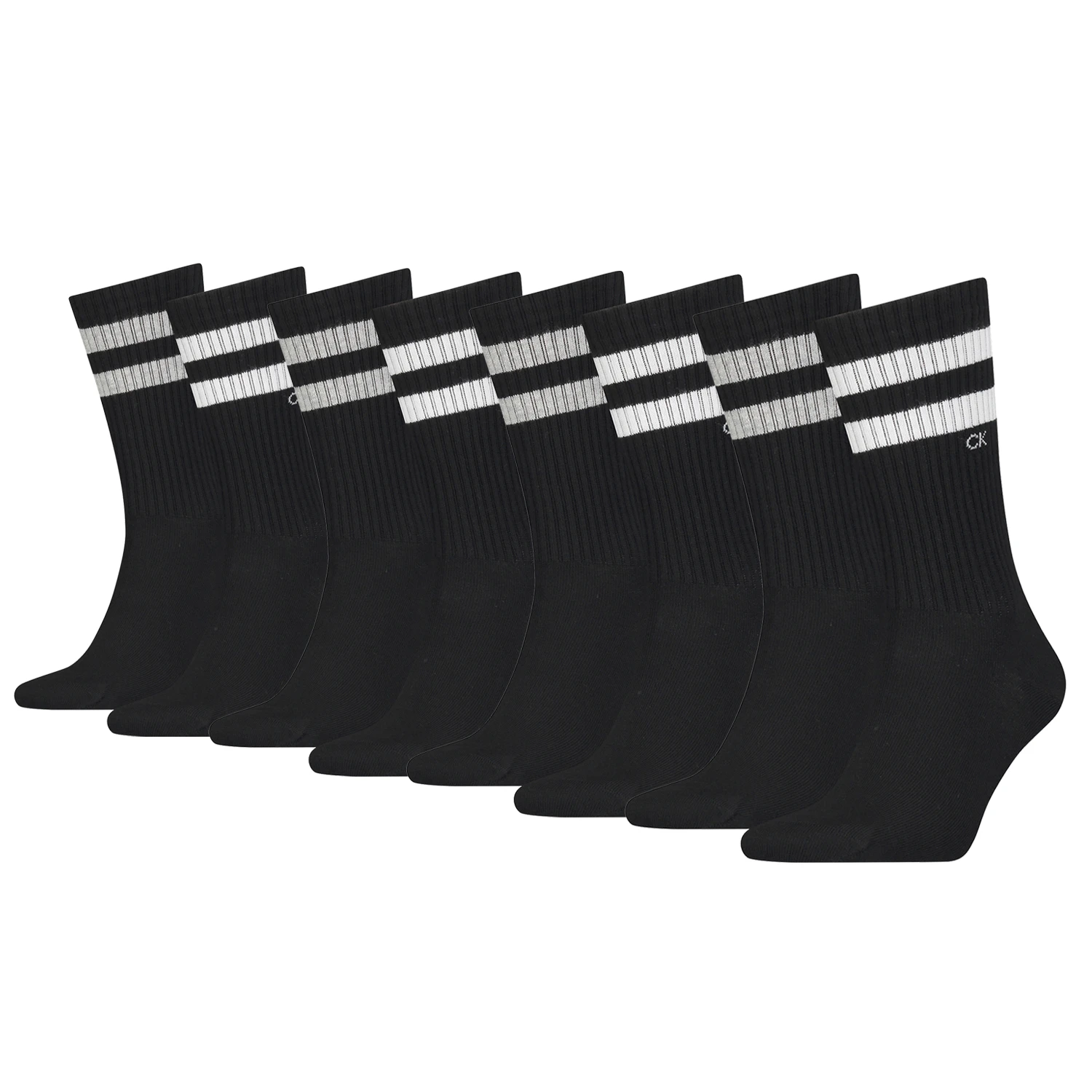 8 Paar Calvin Klein Stripes Herren Sportsocken Tennissocken 3 8 Paar Calvin Klein Stripes Herren Sportsocken Tennissocken