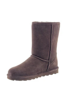 BEARPAW Elle Short Damen Winterstiefel Lammfellstiefel Boots 1962W Seal Brown