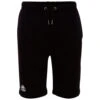 Kappa Herren Shorts Jogginghose Sweathose Schwarz 705423