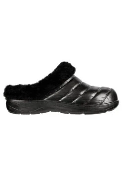 Skechers Damen Cozy Camper Glamping Hausschuhe Pantoffeln Gefüttert 111356 Schwarz -Sportbekleidung b11f34bf4062b5d57f24c81ca54ed14b