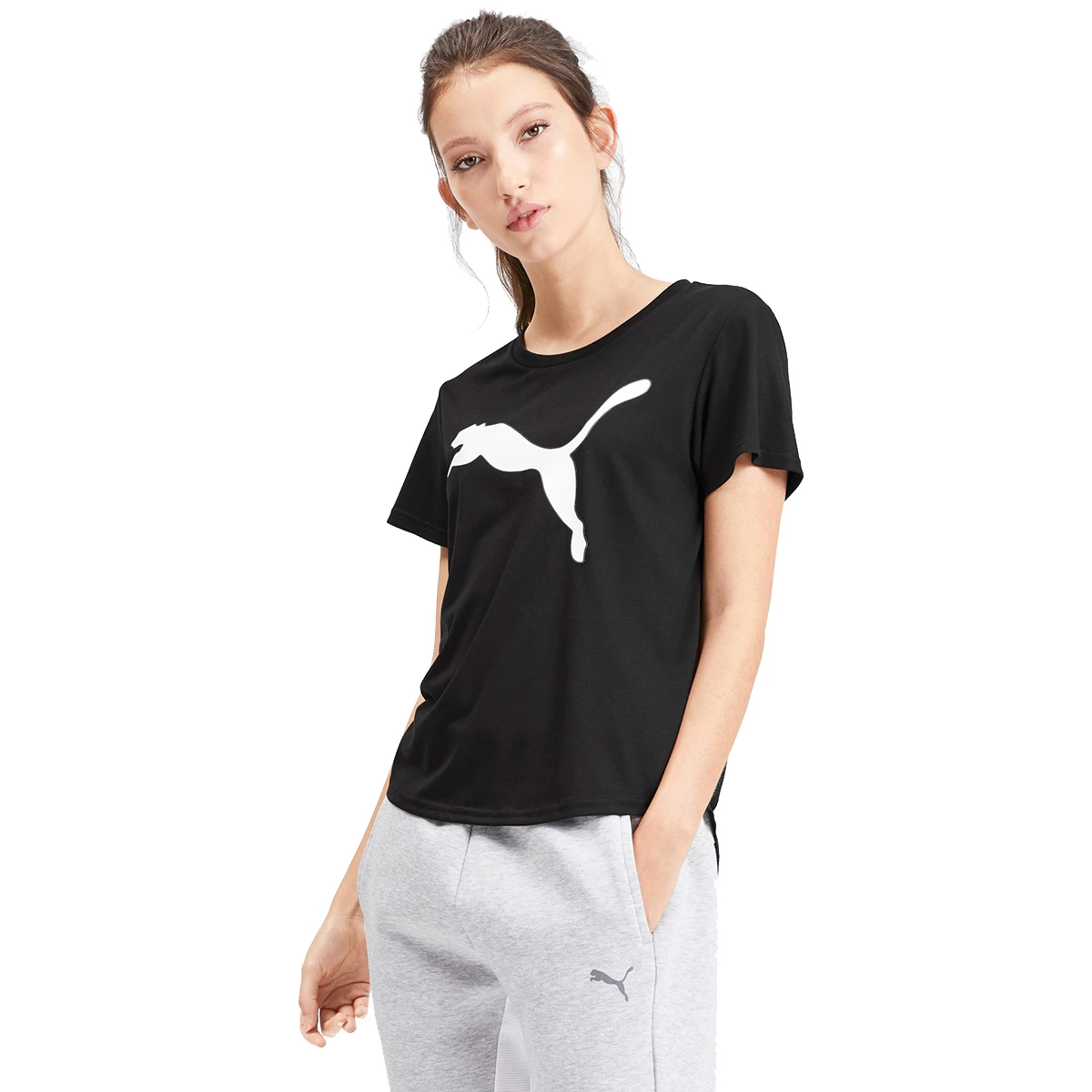 PUMA EVOSTRIPE Tee Damen T-shirt Sportswear 580057 01 Schwarz 5 PUMA EVOSTRIPE Tee Damen T-shirt Sportswear 580057 01 Schwarz – Bild 3