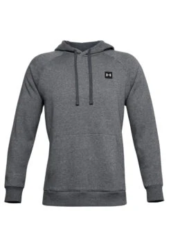 Under Armour Rival Fleece Hoodie Herren Hoodie Sweatshirt 1357092 012 Grau