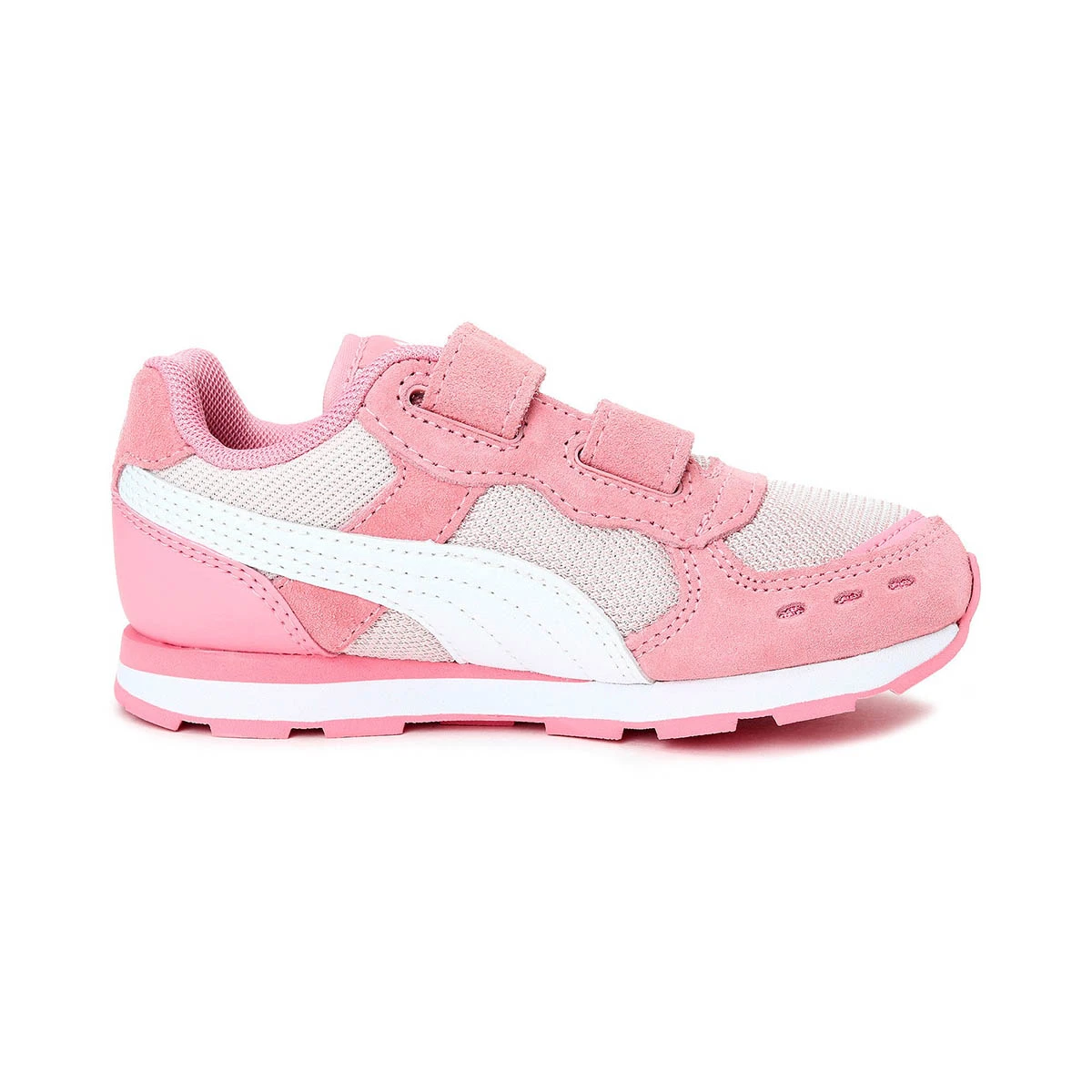 PUMA Vista V PS Kinder Sneaker Sportschuh Klett 369540 10 Rosa 8 PUMA Vista V PS Kinder Sneaker Sportschuh Klett 369540 10 Rosa – Bild 6