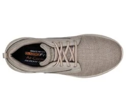 Skechers Men USA DELSON FONZO Sneakers Herren Schuhe Beige -Sportbekleidung b68e39d8896d527e49c18daec703aca3