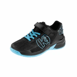 Kempa ATTACK 2.0 Junior Kleinkinder Hallenschuh Handball 200866004 Schwarz / Türkis -Sportbekleidung b939f928a0248a8db0375a32f68cb6bd