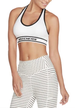 Skechers Seamless Sports Bra Damen Sport-BH W1BR70 Weiß