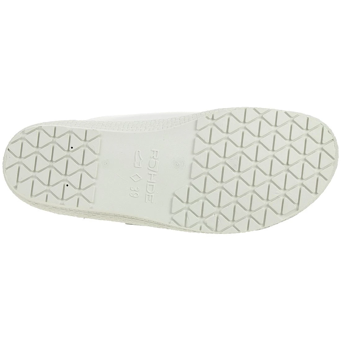 Rohde Damen Neustadt Pantolette Sandale Hausschuhe 1431 Weiß 5 Rohde Damen Neustadt Pantolette Sandale Hausschuhe 1431 Weiß – Bild 3