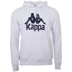 Kappa Unisex Hooded Sweatshirt White 705322 001