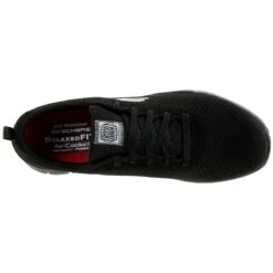 Skechers Damen Berufsschuh WORK GHENTER BRONAUGH Sneakers Schwarz -Sportbekleidung c59f9816cb861dbf1610751510e4fd87