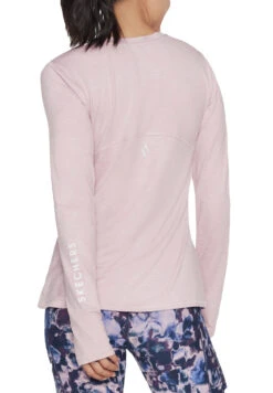 Skechers GODRI SWIFT Long Sleeve Damen Shirt WLT194 PKLV Rosa -Sportbekleidung c7e0cc1f4c01e9b9a5eee87562f1082a