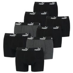 8 Er Pack Puma Boxer Boxershorts Herren Unterwäsche Sportliche Retro Pants