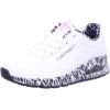 Skechers Damen Street UNO LOVING LOVE Sneakers 155506 Weiß / Schwarz -Sportbekleidung c9779baac31f1e5c640b06a1700f51d6
