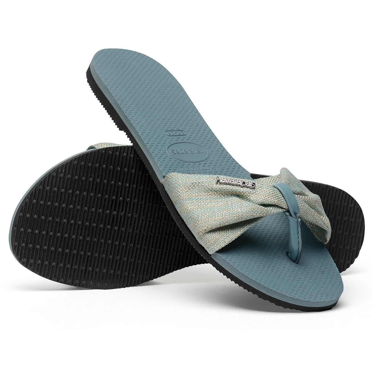 Havaianas H. You Saint Tropez Material Damen Sandale Zehentrenner Badelatsche 4144363 Blau 7 Havaianas H. You Saint Tropez Material Damen Sandale Zehentrenner Badelatsche 4144363 Blau – Bild 5