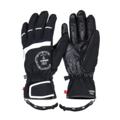 Seiz Handschuhe Schneeengel Winter Schnee Damen WGL00014 Schwarz Weiss