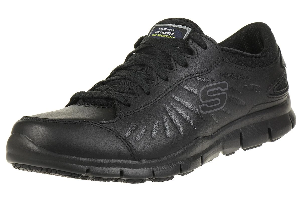 Skechers ELDRED Damen Business Arbeitsschuhe Anti Rutsch Küche Kellner 3 Skechers ELDRED Damen Business Arbeitsschuhe Anti Rutsch Küche Kellner