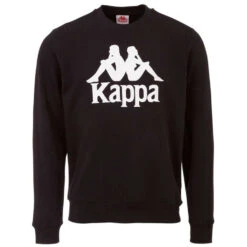 Kappa Herren Sweatshirt Schwarz 703797 194006