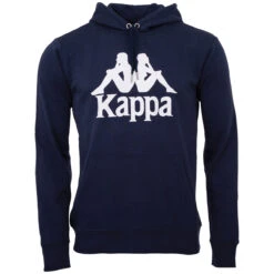 Kappa Unisex Hooded Sweatshirt Navy 705322 821