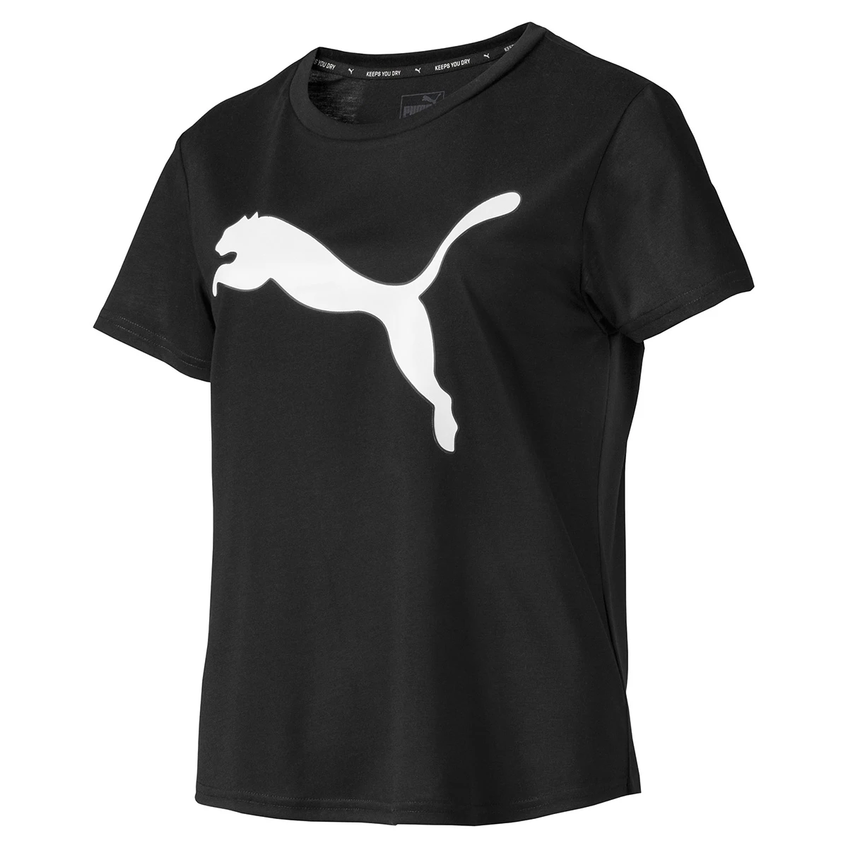 PUMA EVOSTRIPE Tee Damen T-shirt Sportswear 580057 01 Schwarz 3 PUMA EVOSTRIPE Tee Damen T-shirt Sportswear 580057 01 Schwarz