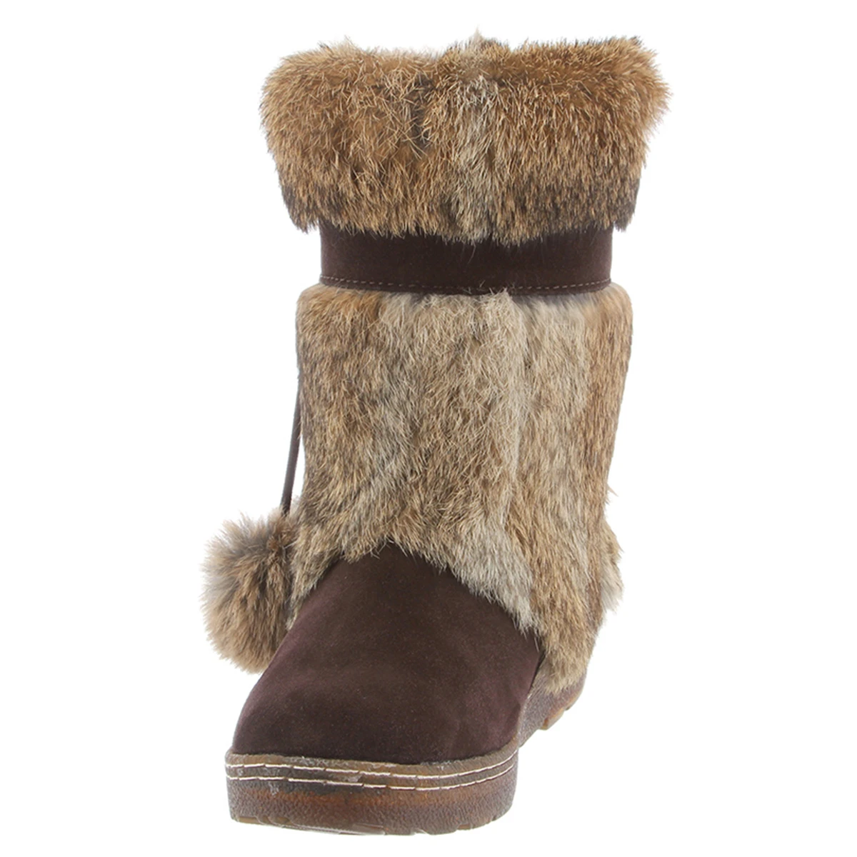 BEARPAW Tama II Damen Winterstiefel Fellstiefel Boots 1292W Chocolate 4 BEARPAW Tama II Damen Winterstiefel Fellstiefel Boots 1292W Chocolate – Bild 2