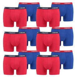 12 Er Pack Head Herren Boxer Boxershorts Basic Pant Unterwäsche