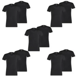 10 Er Pack Puma Basic V Neck T-Shirt Men Herren Unterhemd V-Ausschnitt