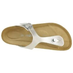 Rohde Alba Damen Zehentrenner Schuhe 5600 89 Silber -Sportbekleidung d26b6610f1b486083d4486aa879f636c