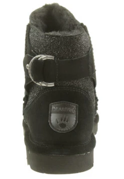 BEARPAW Betty Damen Winterstiefelette Lammfellstiefel Boots 2713W Schwarz -Sportbekleidung d3b166b575143c53907269cc9faae162