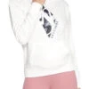 Skechers Magnolia Dreams Damen Pullover Hoodie WHD72 Weiss/Silber
