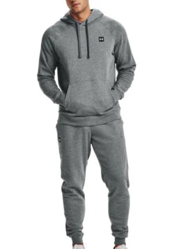Under Armour Rival Fleece Jogger Herren Fitness Hose Sporthose 1357128 012 Grau -Sportbekleidung d99c6be6c783092b9b1052c7041a7714