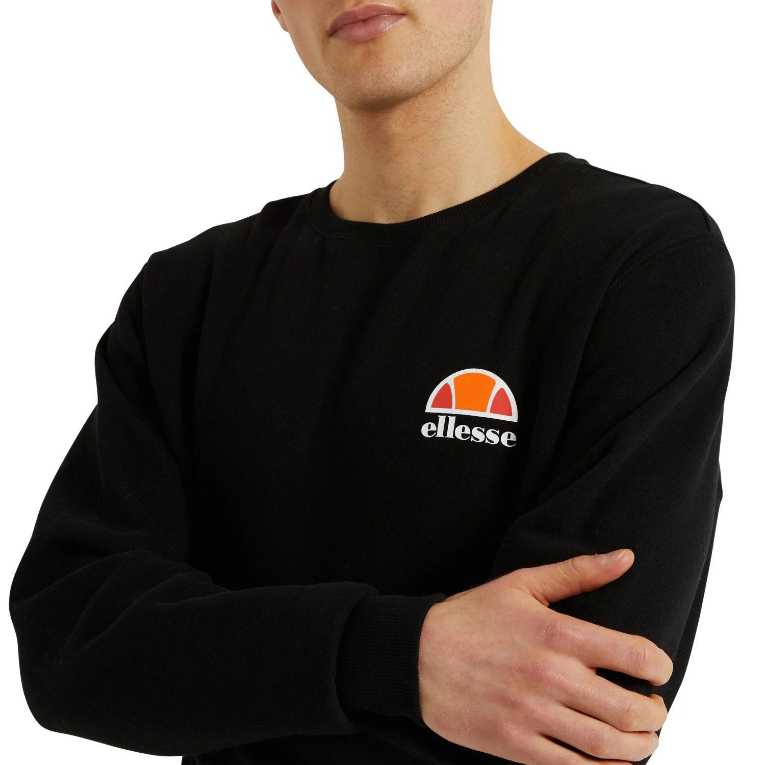 Ellesse Diveria Herren Sweatshirt SHS02215 Schwarz 4 Ellesse Diveria Herren Sweatshirt SHS02215 Schwarz – Bild 2